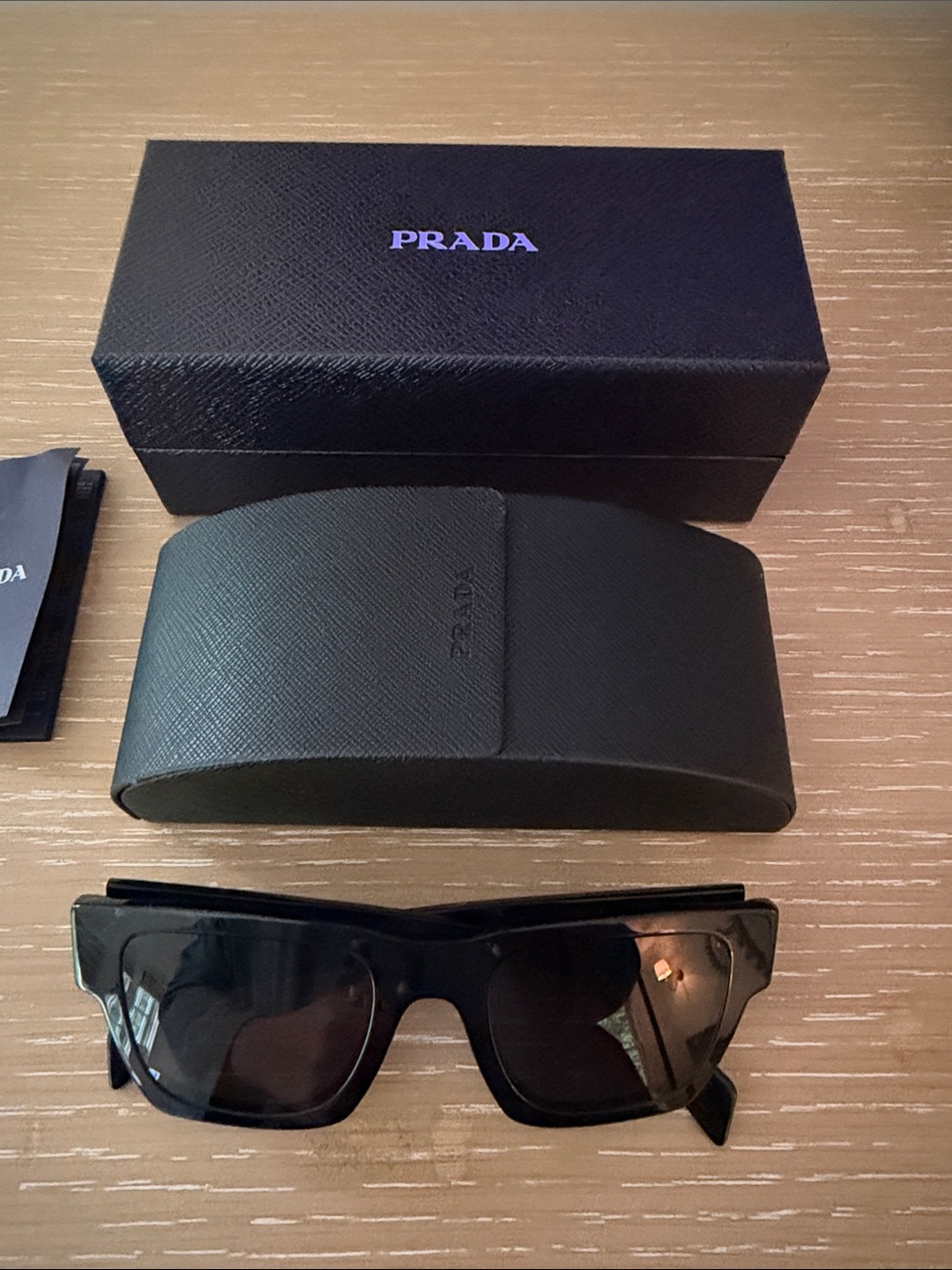 Prada Unisex PR A06S 16K08Z Sunglasses with Case